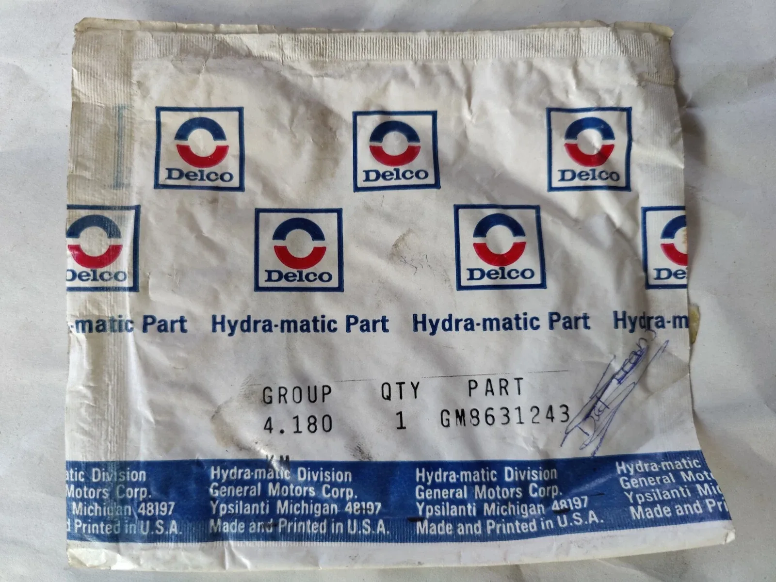 NOS OEM 1982-85 GM A/Trans Lo & Reverse Clutch Housing Spacer Delco 8631243