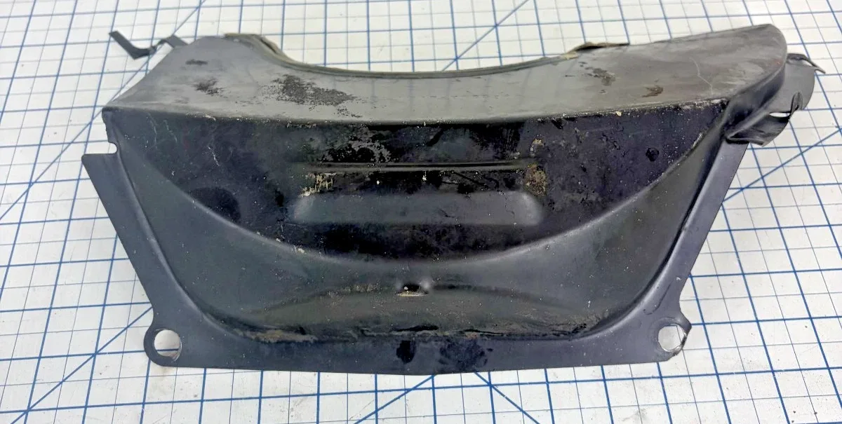 99-03 Ford F250 F350 7.3 4r100 Transmission Bell Housing Flywheel Dust Cover image 2