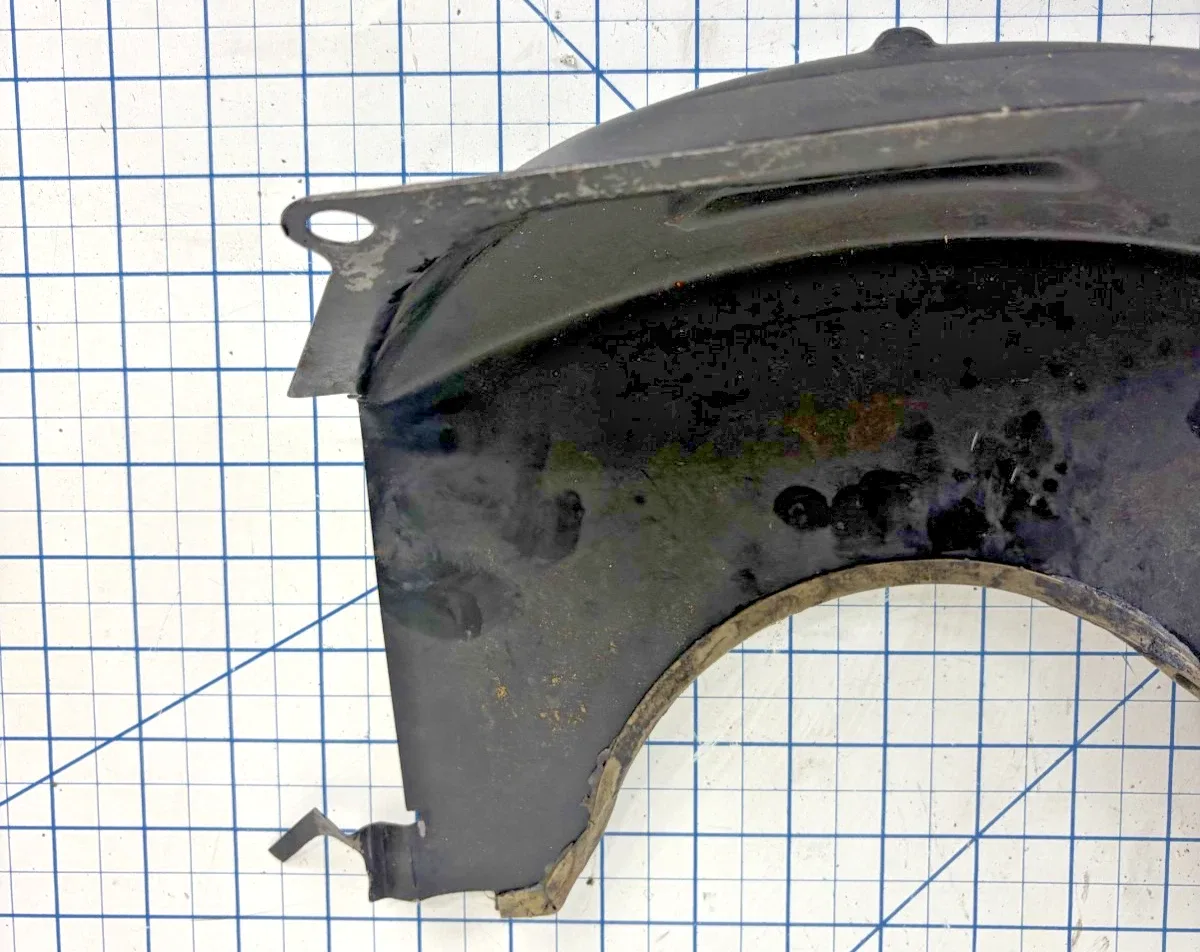 99-03 Ford F250 F350 7.3 4r100 Transmission Bell Housing Flywheel Dust Cover image 4