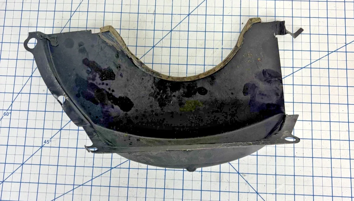 99-03 Ford F250 F350 7.3 4r100 Transmission Bell Housing Flywheel Dust Cover
