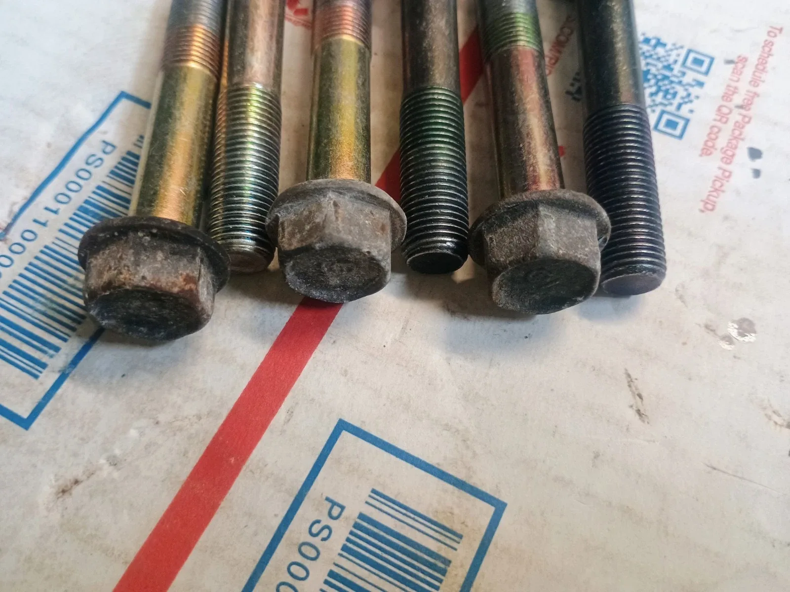 1994 - 97 Honda Accord Transmission To Engine Mount Bolts Bell housing Bolts Set image 2