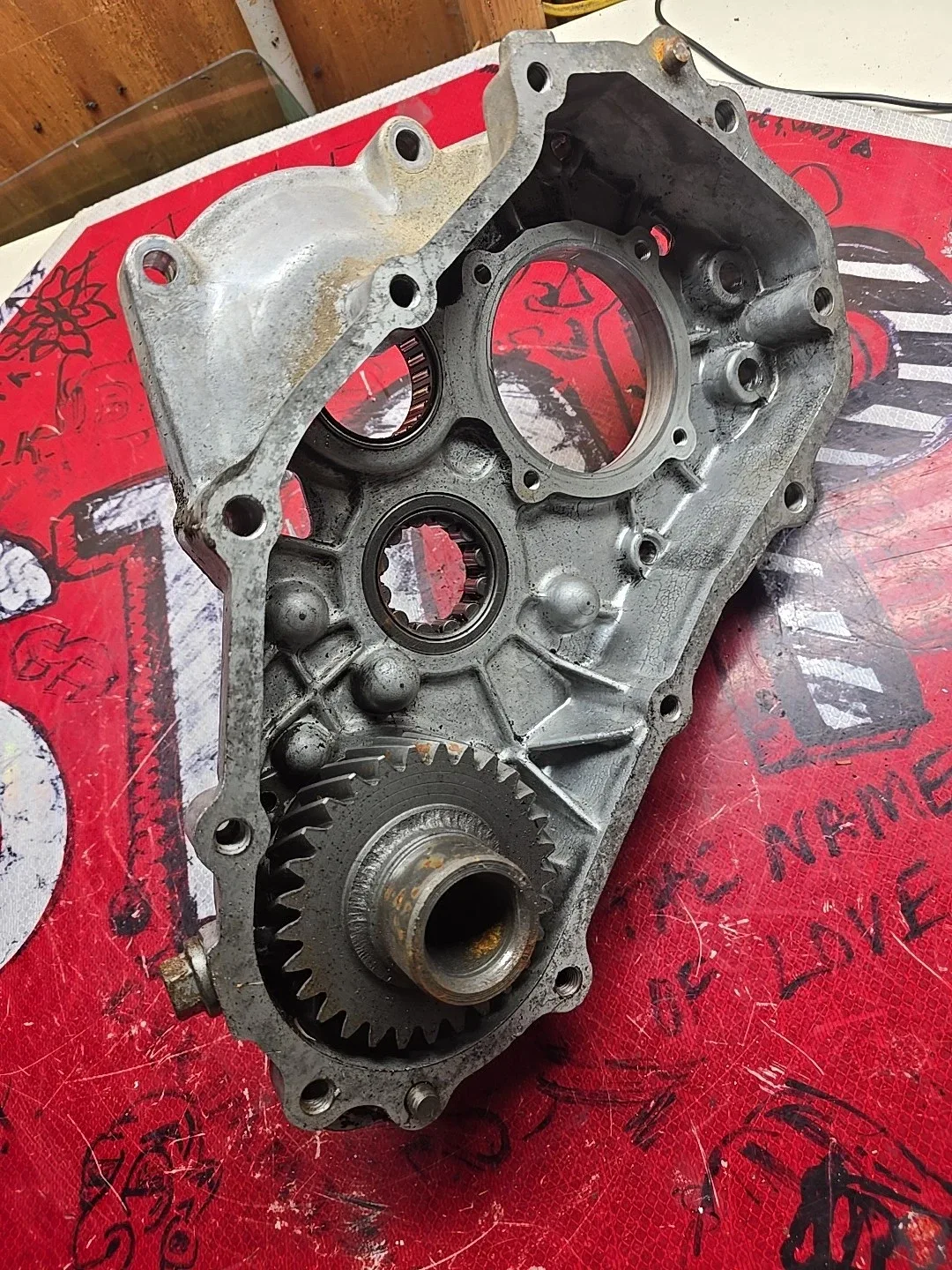 1985-1995 Toyota Gear Driven Transfer Case Housing B37 image 4