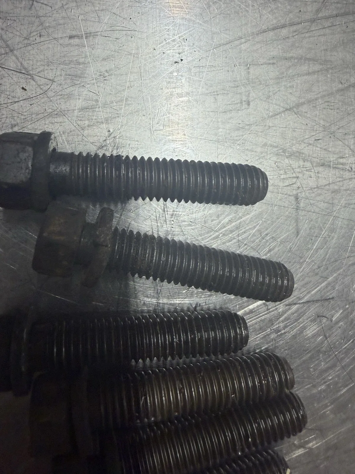 1992-1996 FORD F150 BRONCO E4od Bell Housing Bolts OEM image 2