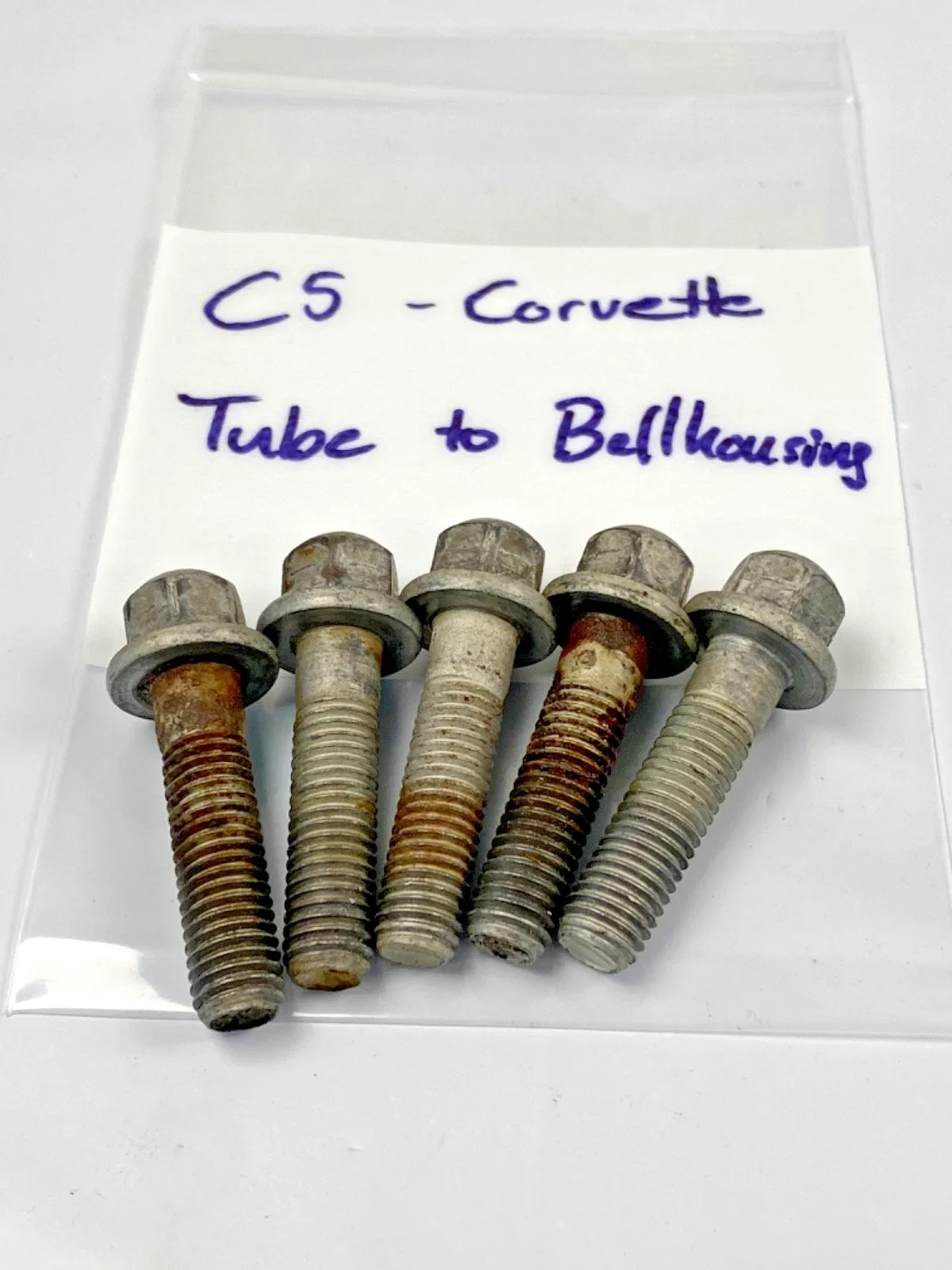 Torque Tube to Bell Housing Bolts GM OE (5) 11516862 fits Corvette C5 C6 97-13