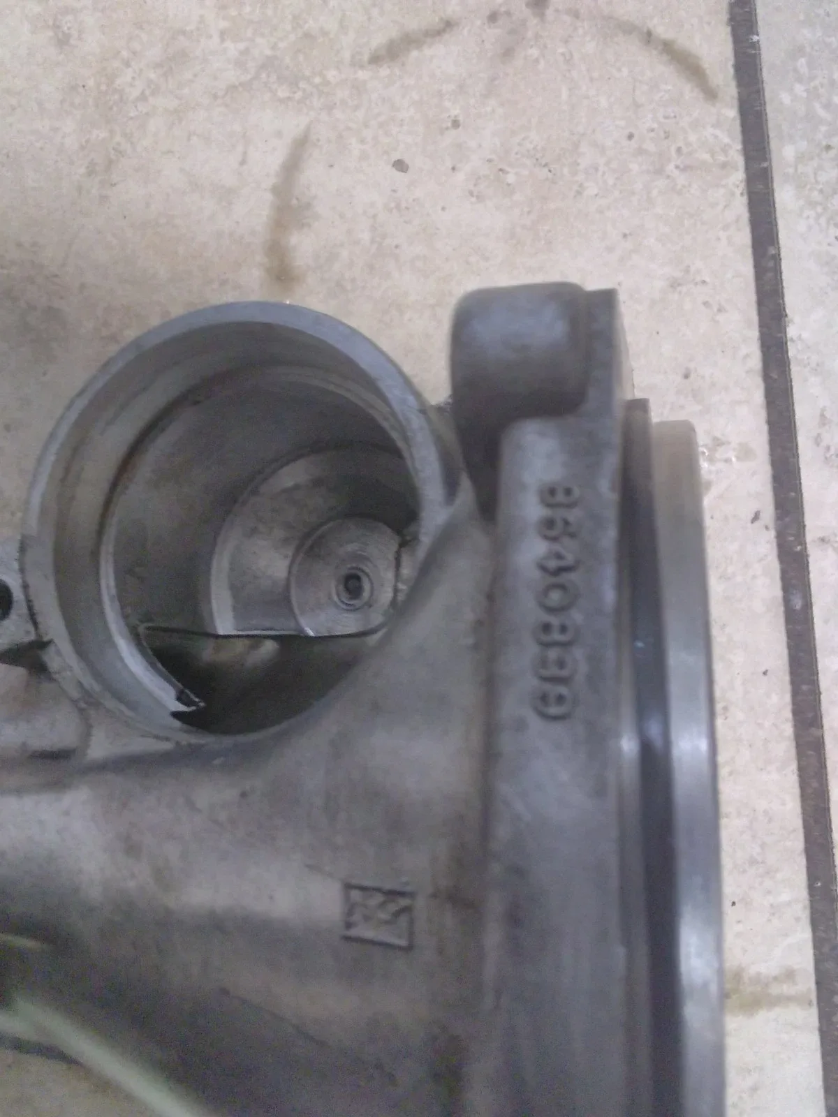 OLDS 442 BUICK CHEVY CAMARO TH350 TURBO 350 TAIL HOUSING 6" LARGE SPEEDO 8540839 image 2
