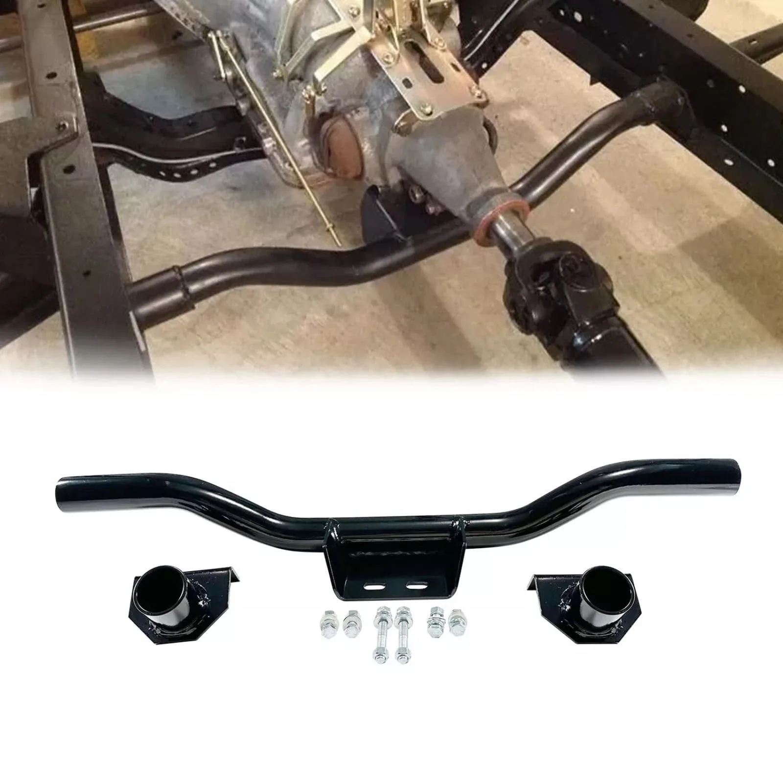 Adjustable Tubular Transmission Crossmember for 1947-1959 Chevy GMC 3100 Truck image 2