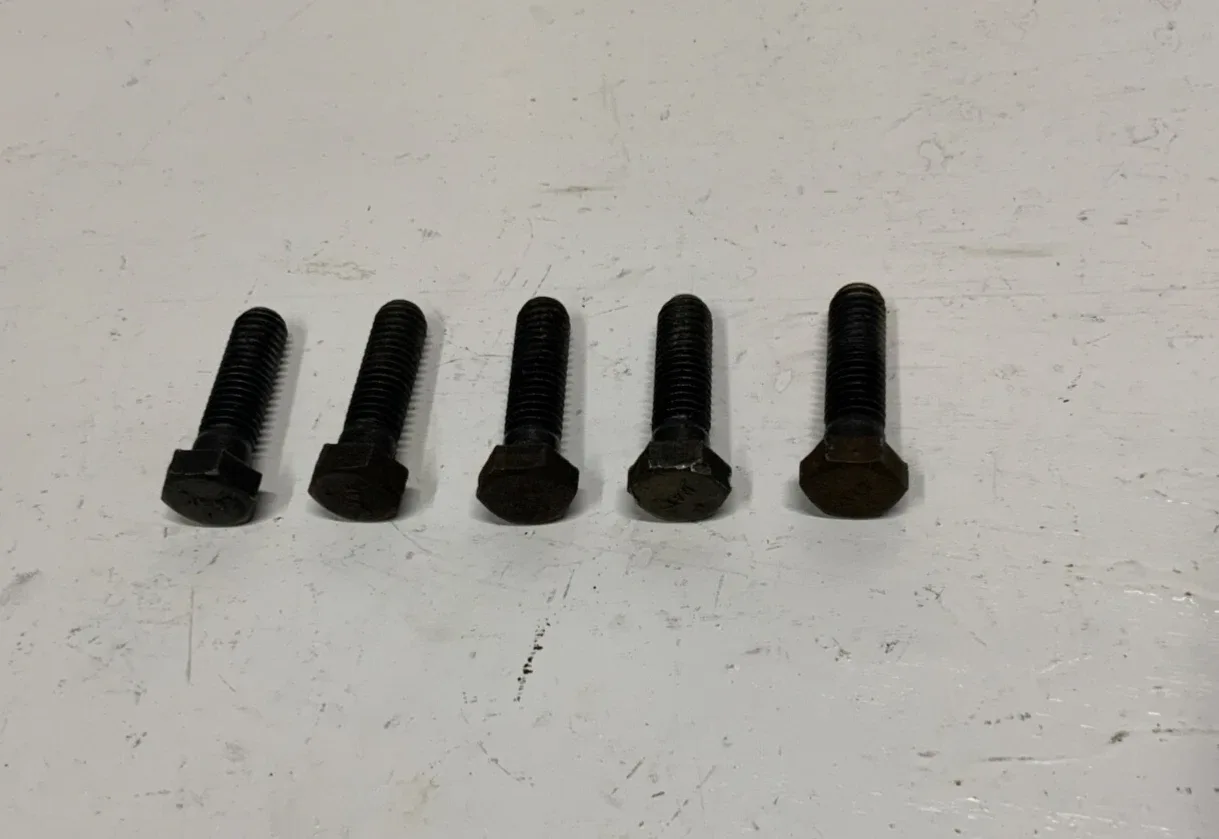 POWERGLIDE AUTOMATIC TRANSMISSION TAIL HOUSING MOUNTING BOLTS SET OF 5 CHEVROLET image 2