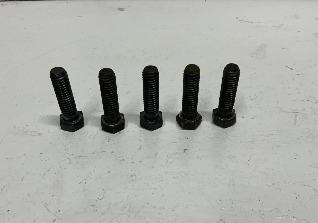 POWERGLIDE AUTOMATIC TRANSMISSION TAIL HOUSING MOUNTING BOLTS SET OF 5 CHEVROLET