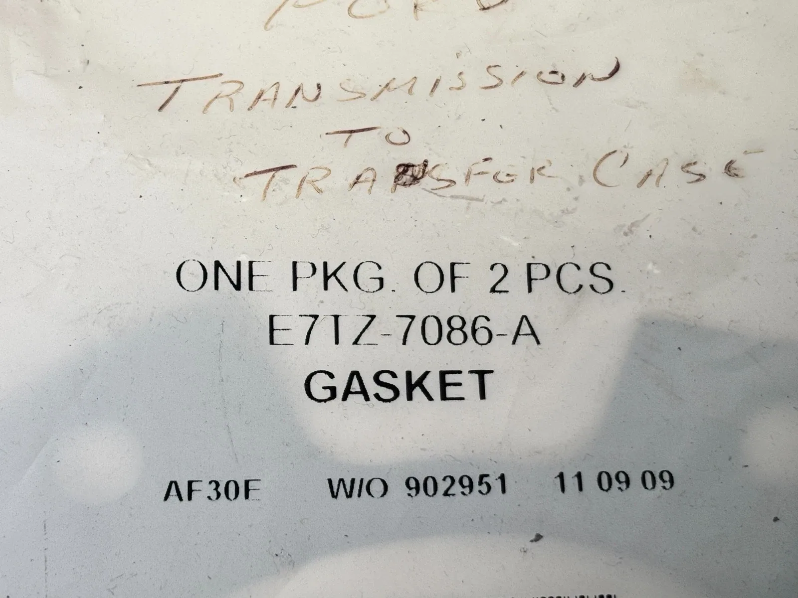 Genuine Ford E7TZ-7086-A Transmission Extension Housing Gasket – OEM Replacement image 2