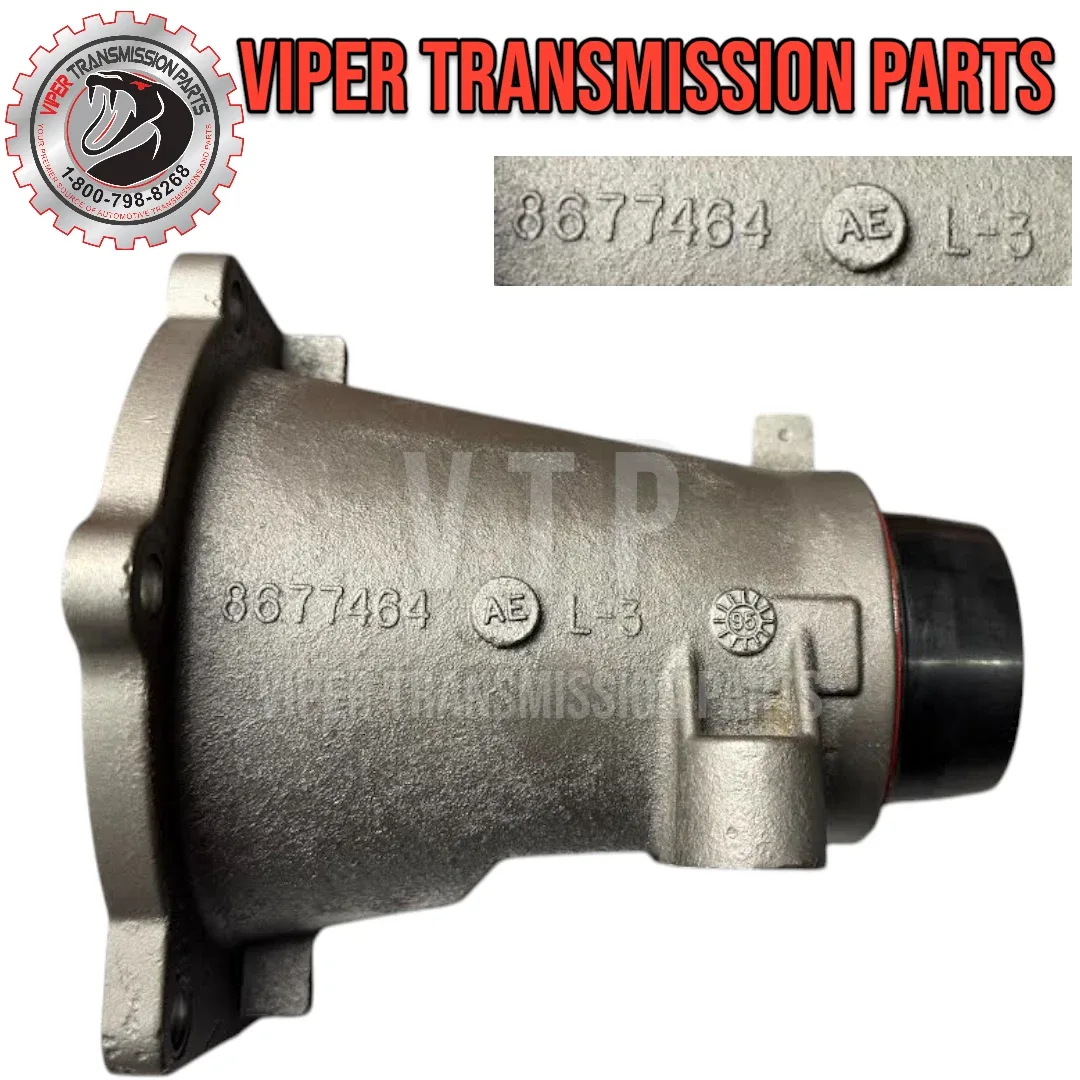 4L80E Transmission 2WD Tail Housing Cast 8677464 97-UP image 2