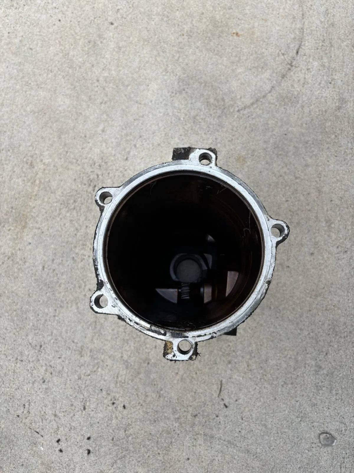 Chevy 1963 CORVETTE/ IMPALA ALUMINUM POWERGLIDE TRANSMISSION 11" TAIL HOUSING image 3