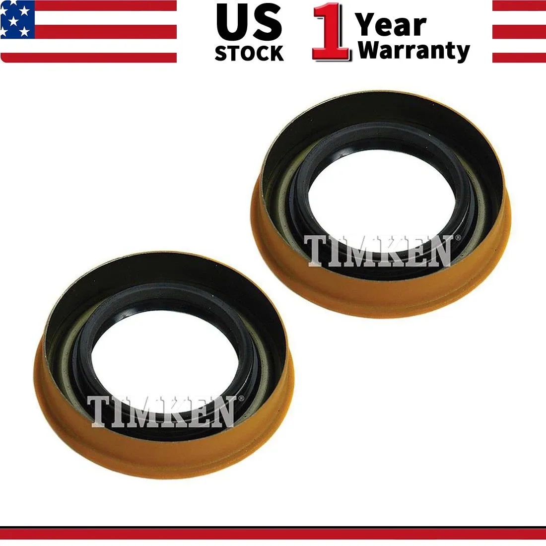 Timken Rear 2PCS Automatic Transmission Extension Housing Seal For Chevrolet _TP