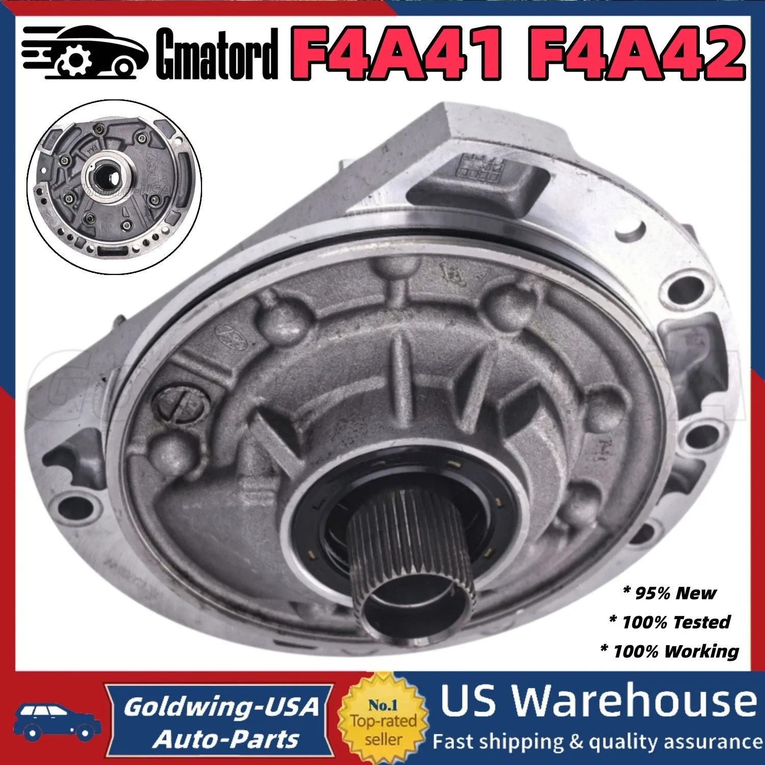 4-Speed Transmission Oil Pump F4A41/F4A42 for Mitsubishi Proton Hyundai Kia