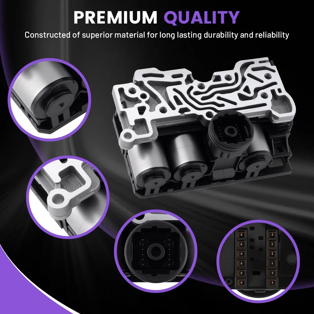 Transmission Shift Solenoid Pack 5R55W, 5R55S For 2002-up Ford Explorer 4.0/4.6L image 4