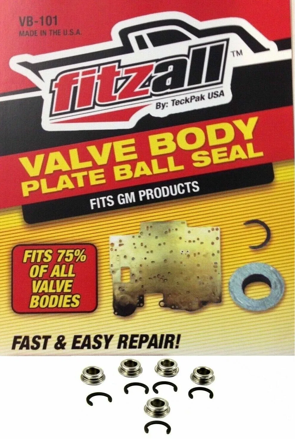 GM 4L60E/4L80E Valve Body Plate Ball Seat Repair VB-101