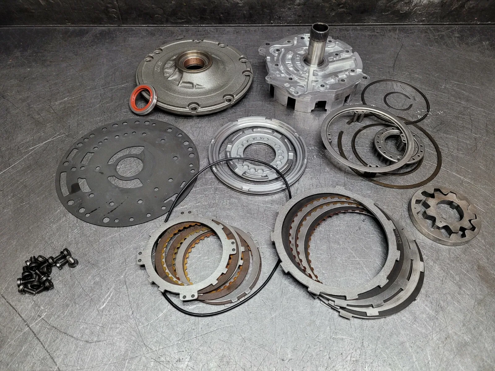 2000-UP Aisin Warner AW55-50SN/AW55-51SN Transmission Oil Pump Assembly image 2