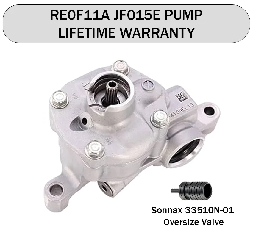CVT Oil Pump RE0F11A JF015E 33510N-01 Valve Nissan Sentra Versa Chevy Spark