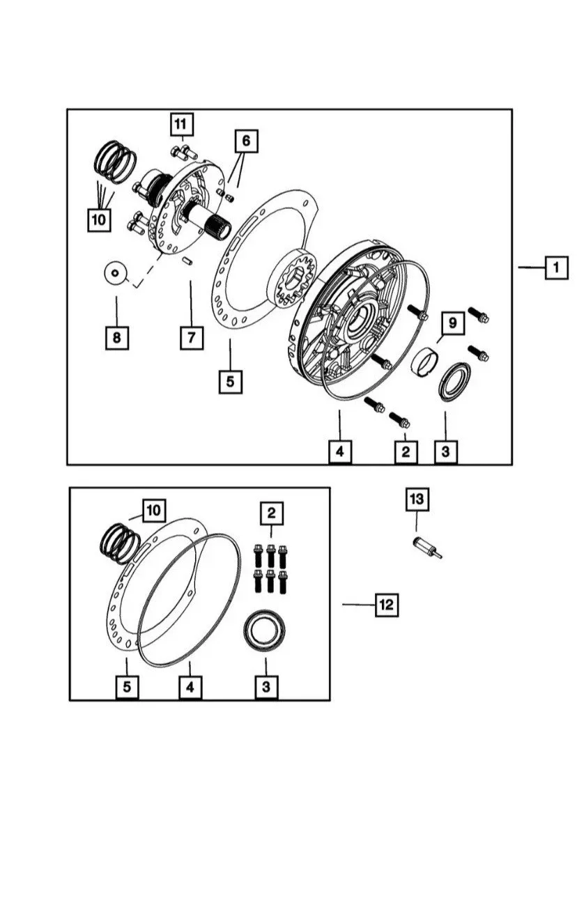 Mopar Transmission Oil Pump Kit R8052759AA image 3