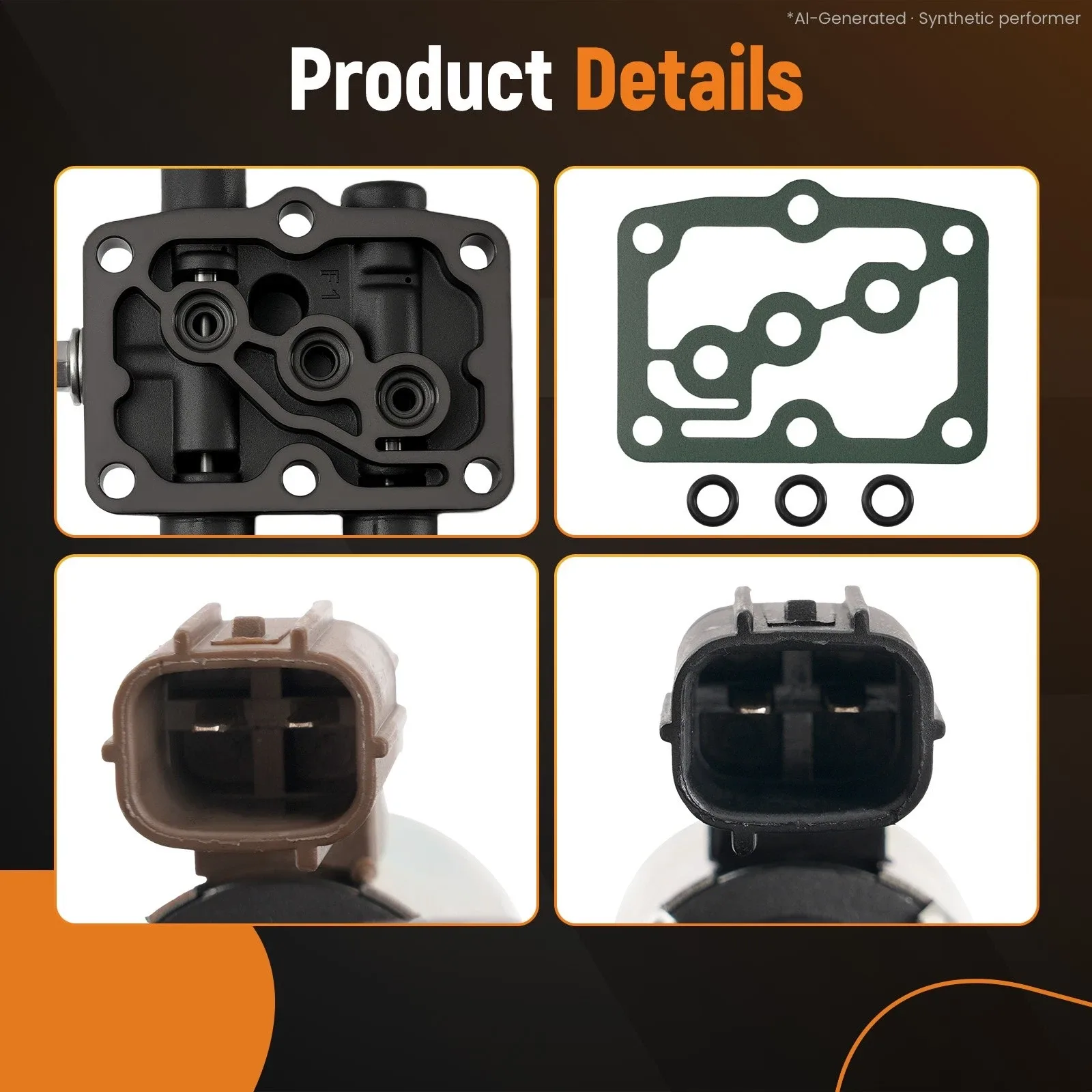 1998-2007 Honda Accord / 1998-2006 Odyssey Dual Linear Shift Solenoid FE1GDL image 2