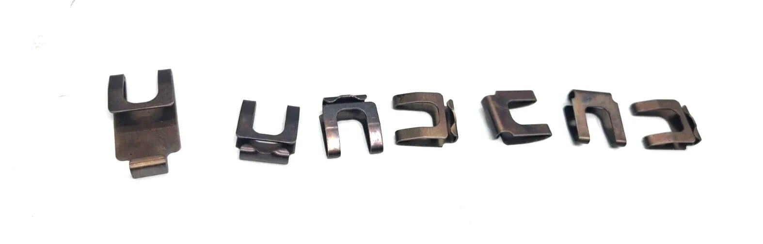 Ford 10R140 Valve Body Retainer Clips - TJS MPN 10r140 transmission Valve Body Clips 1 Large clip 6 Small clips