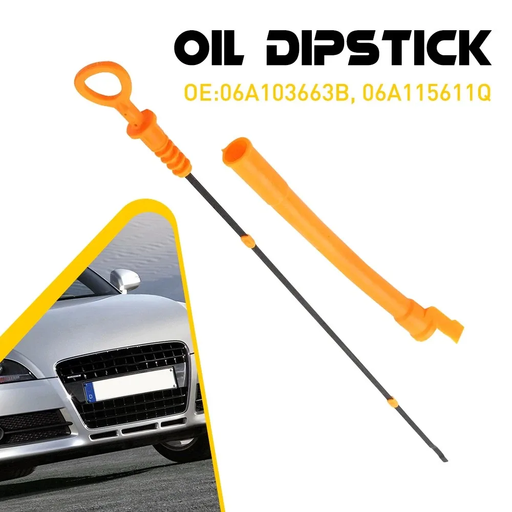 1999-2006 Audi / Volkswagen 1.8L Oil Dipstick & Tube — 06A103663B / 06A115611Q
