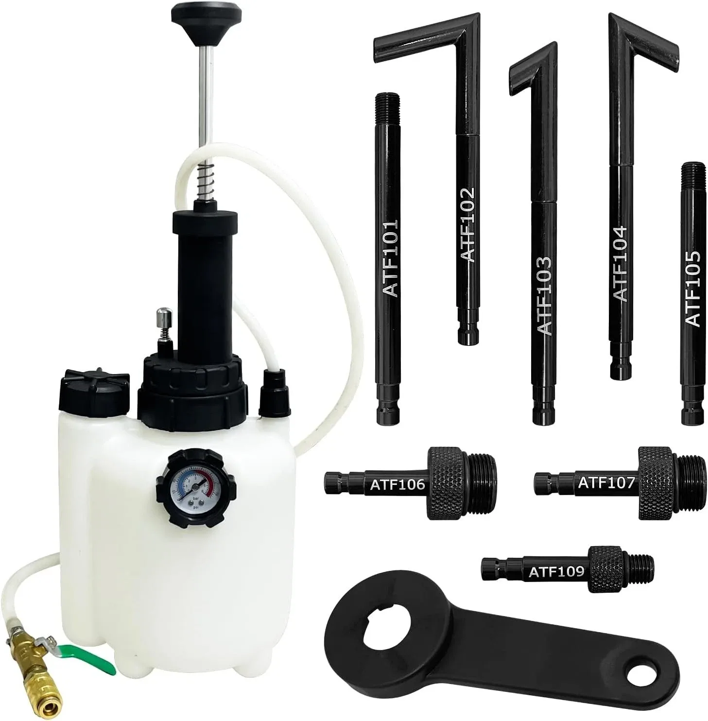 3L Manual Transmission Fluid Pump Kit with 8 Adapters image 3