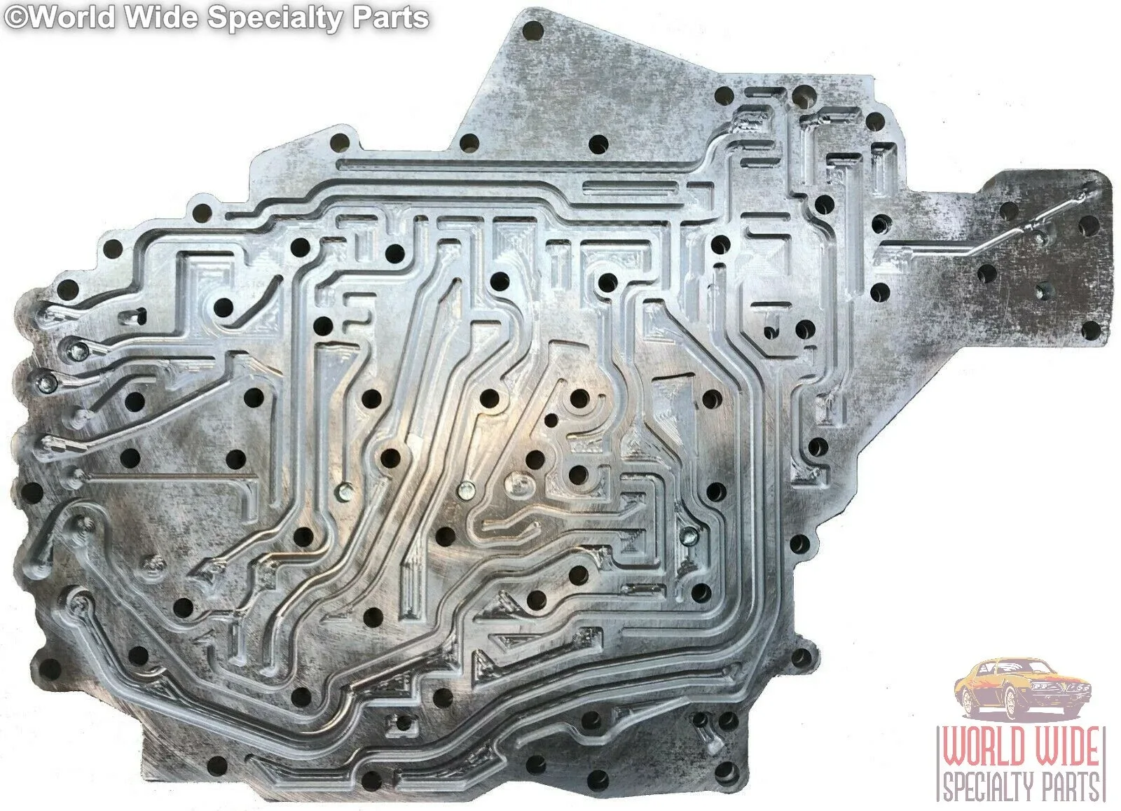 2009-UP 65RFE Heavy Duty Billet Channel Plate - 65RFE-BILLET-09HD