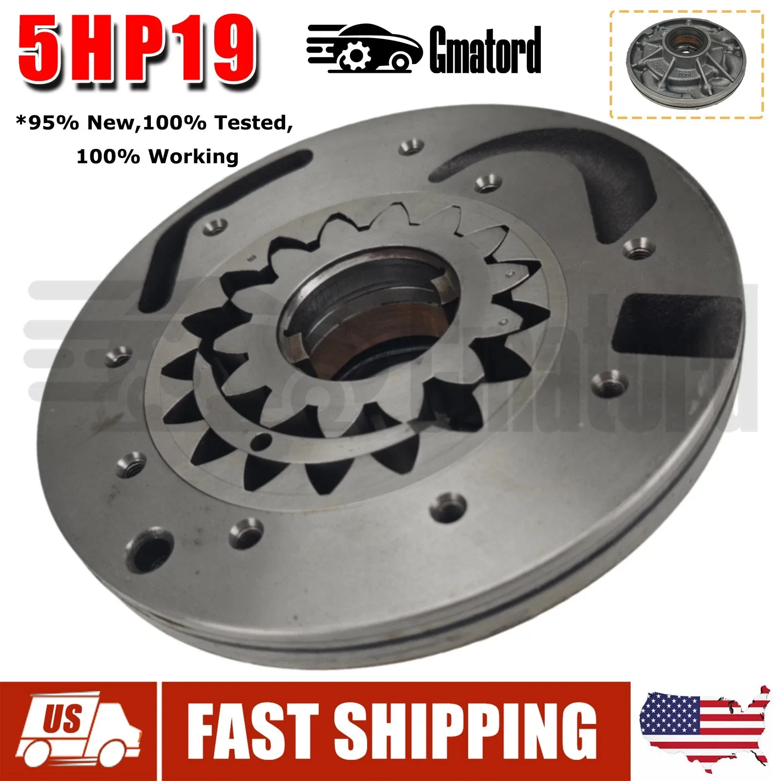 5HP19 Oil Pump for Audi A4/A6/A8/S4 and VW Passat — MPN 1060210024 / 1060410061