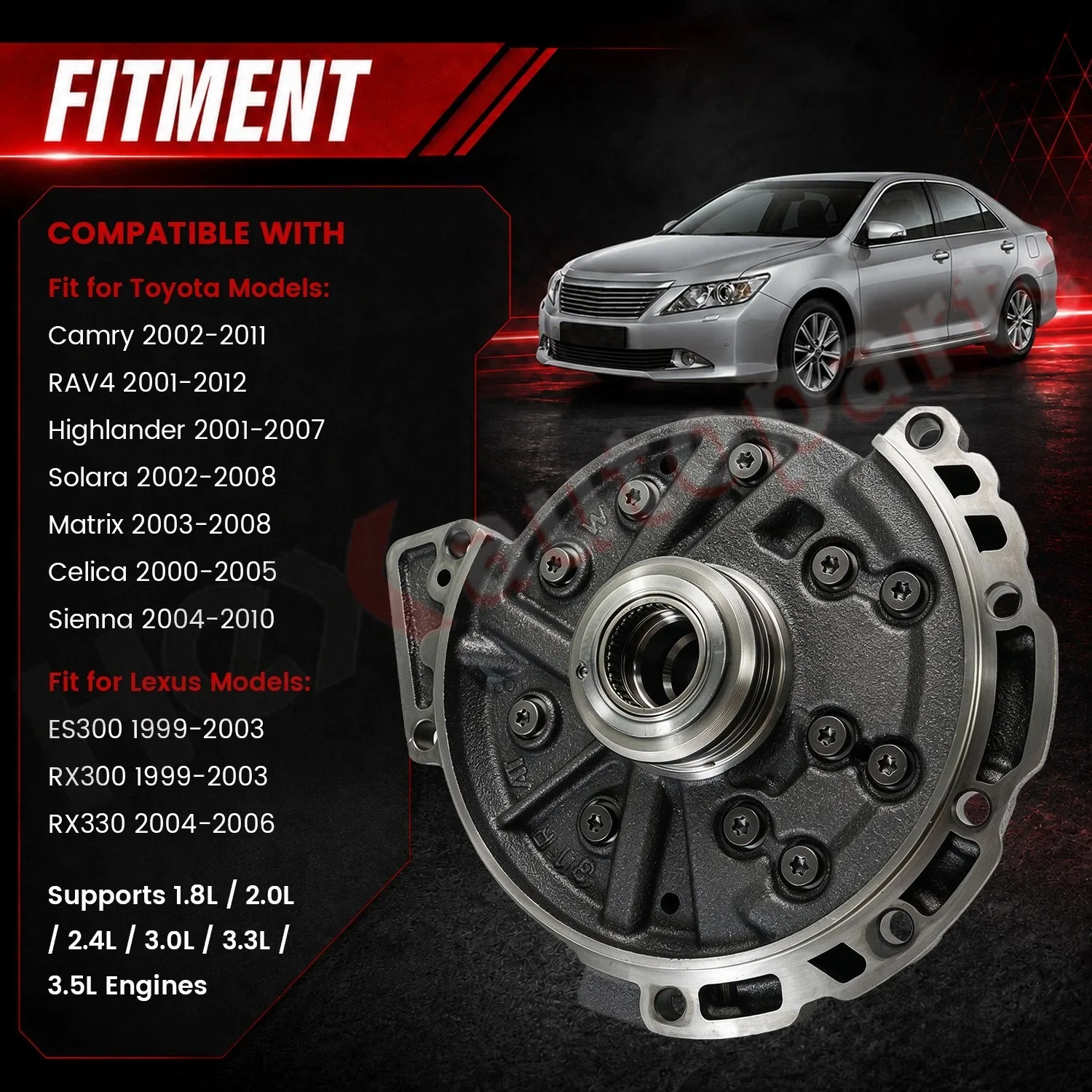 Transmission Oil Pump 94218201 for Toyota Camry (2002-2011) & RAV4 (2001-2012) U140E/U140F image 3