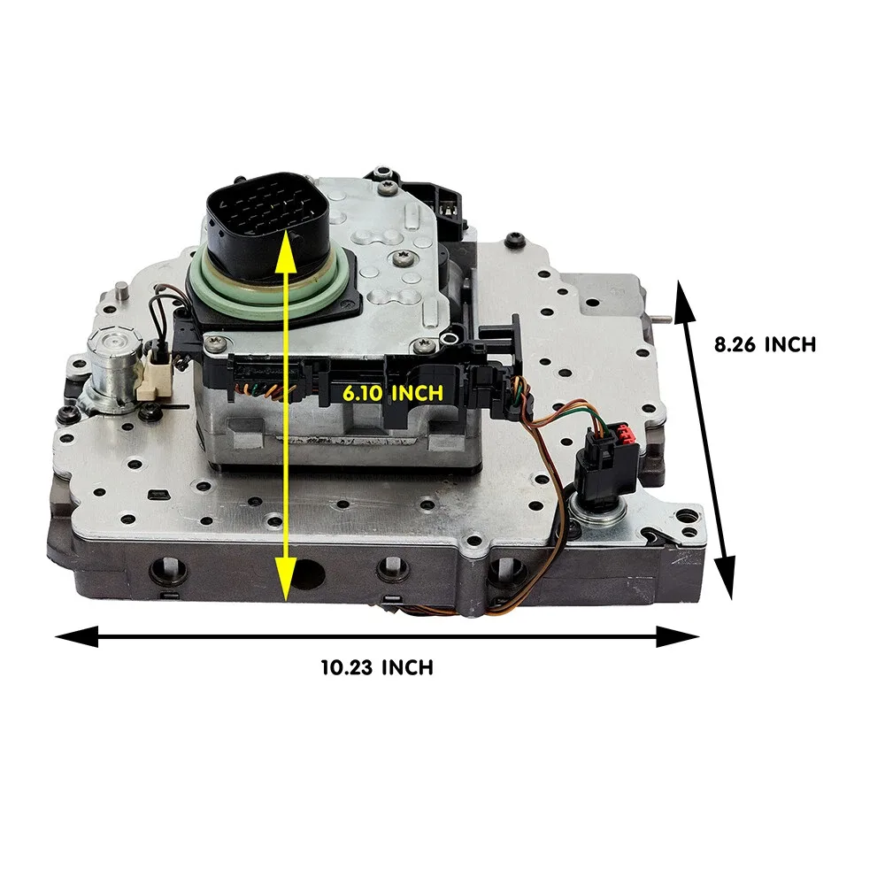 62TE CVT Valve Body w/ Solenoid Pack for Dodge Chrysler Pacifica - Interchange 68376696AA image 2