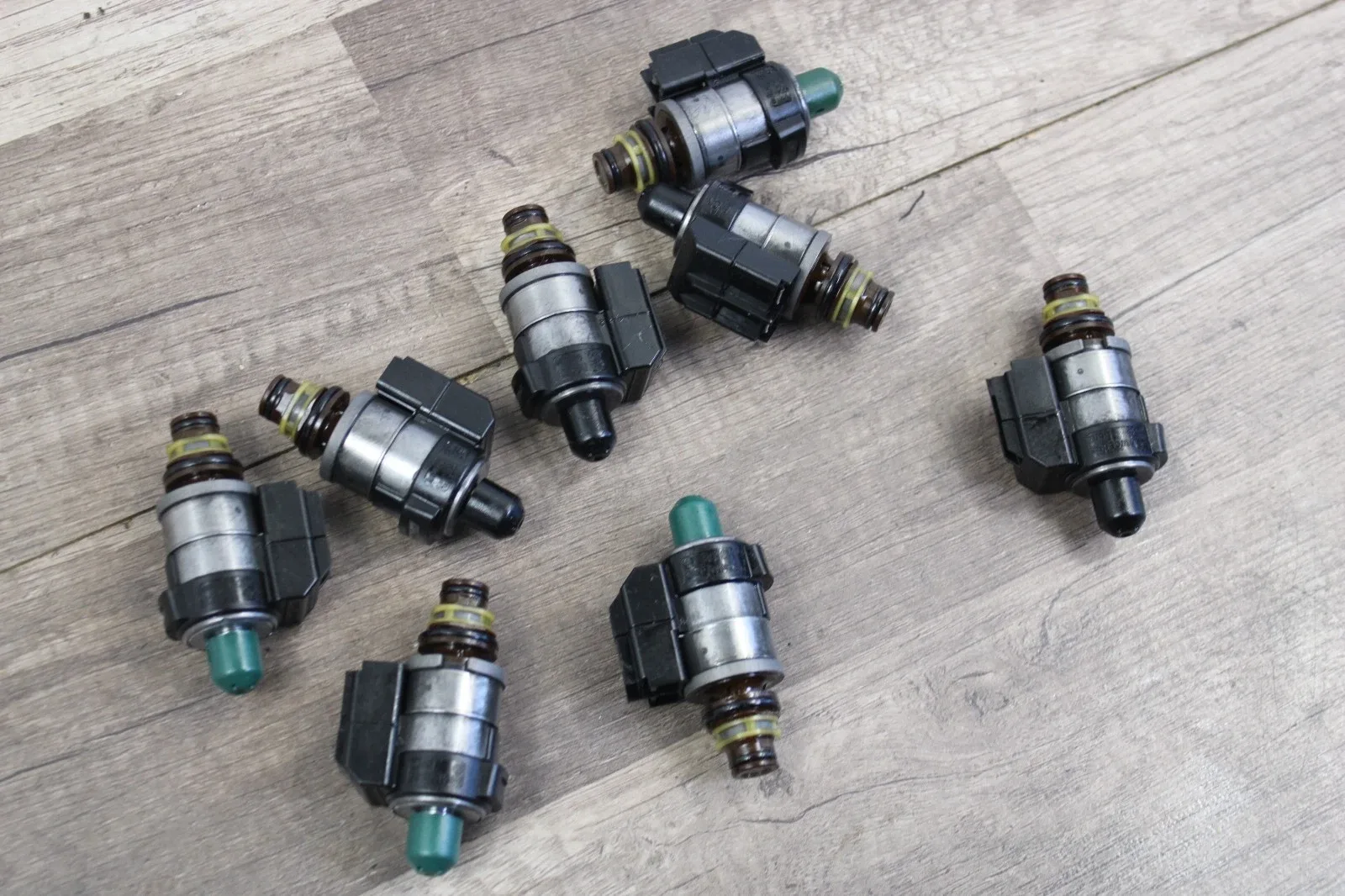 07-11 722.9 R230 W219 W211 MERCEDES SL550 TRANSMISSION VALVEBODY SHIFT SOLENOIDS image 2