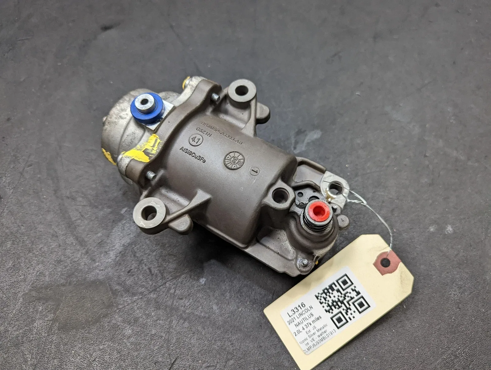 2019-2022 Lincoln Nautilus Transmission Oil Pump JM5P-7P184-CB image 3