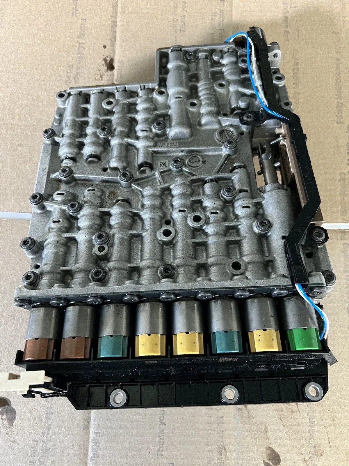 2010 BMW 535i GA6HP21Z Valve Body Mechatronic Unit - MPN 24007592496