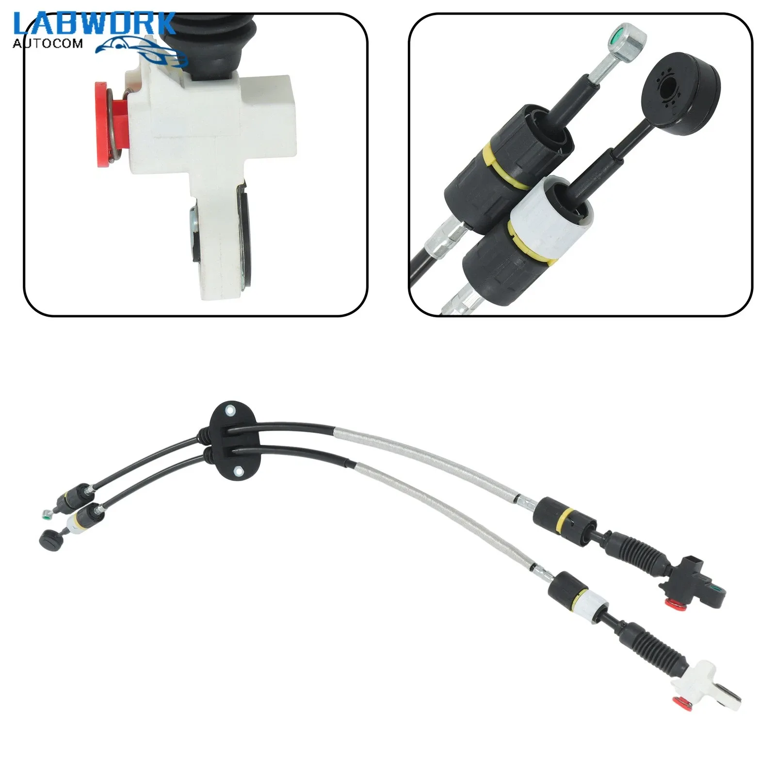 2001-2002 Ford Focus Shift Cable Assembly LA2529489CM