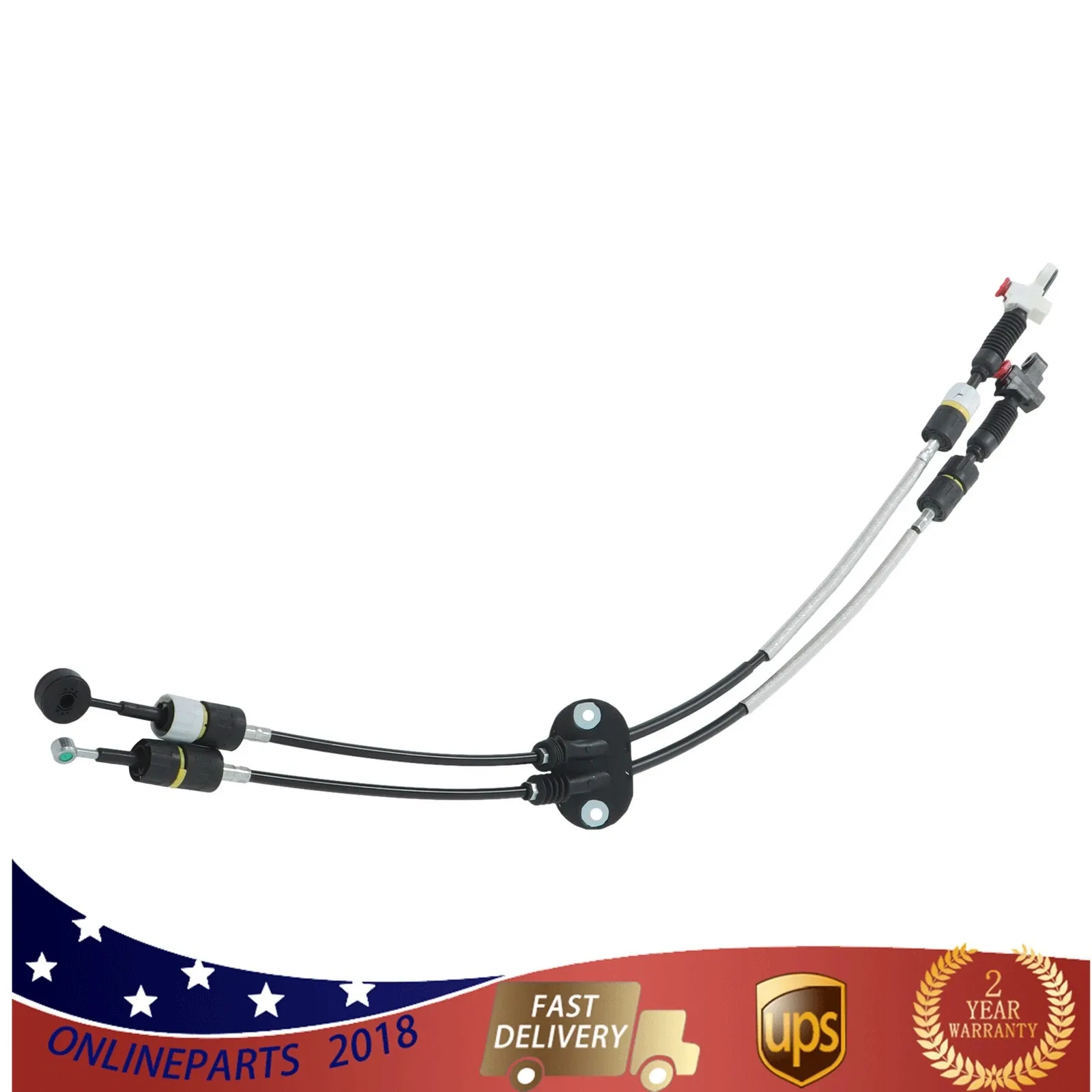 For Ford Focus 01-02 Transmission Double Shift Cable Assembly Manual 1S4Z7E395HA