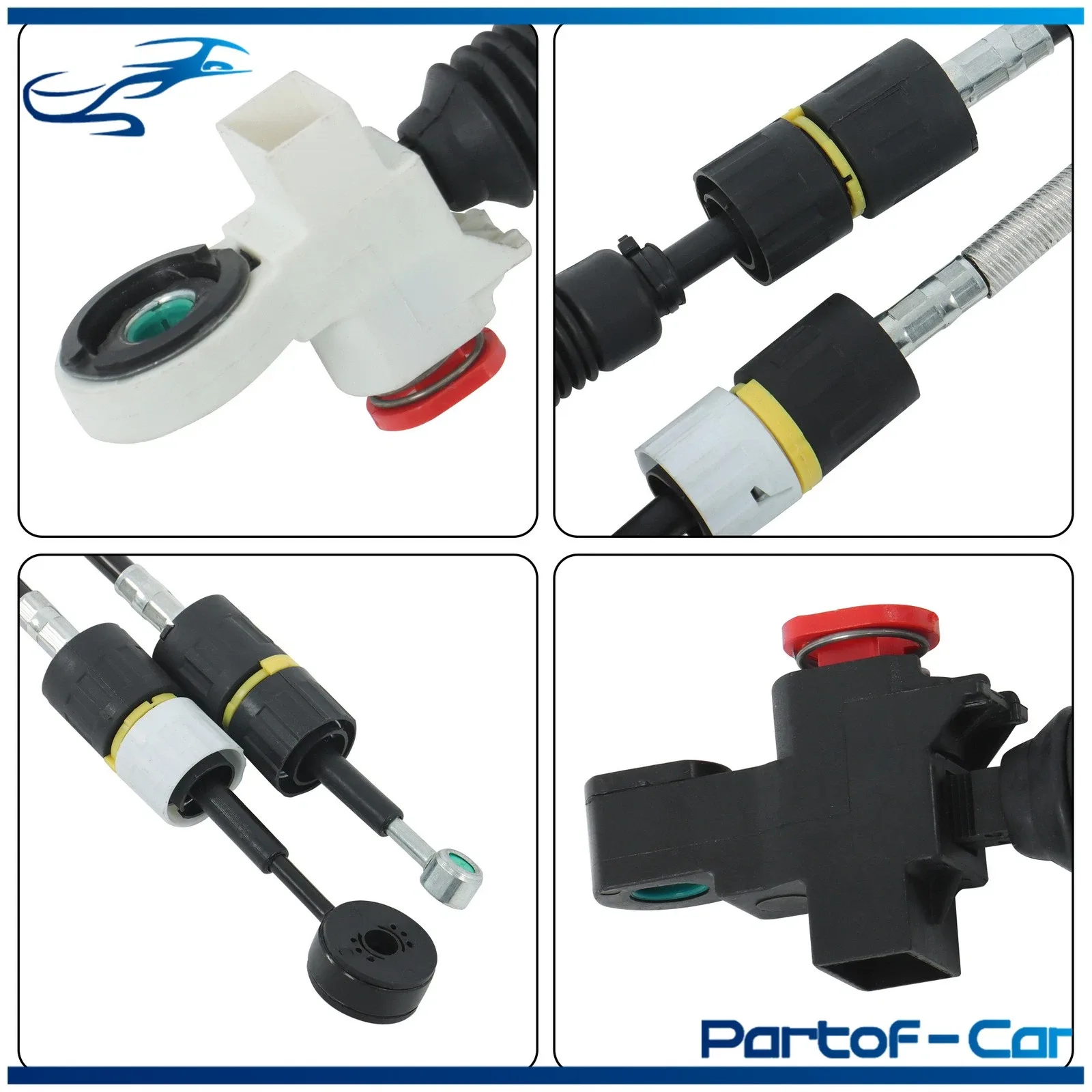 Manual Transmission Double Shift Cable Assembly 1S4Z7E395HA For Ford 01-02 Focus