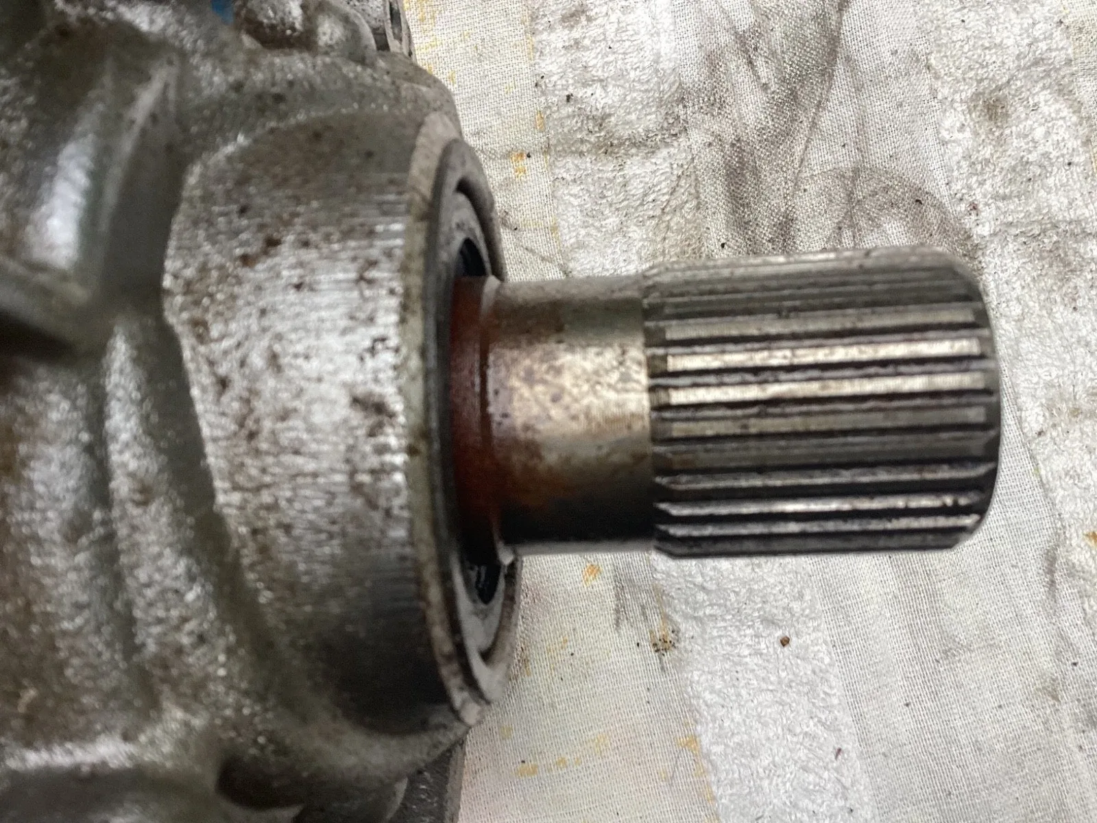 Ford AODE Front Pump F5AP-7A105-AA (Used) image 4
