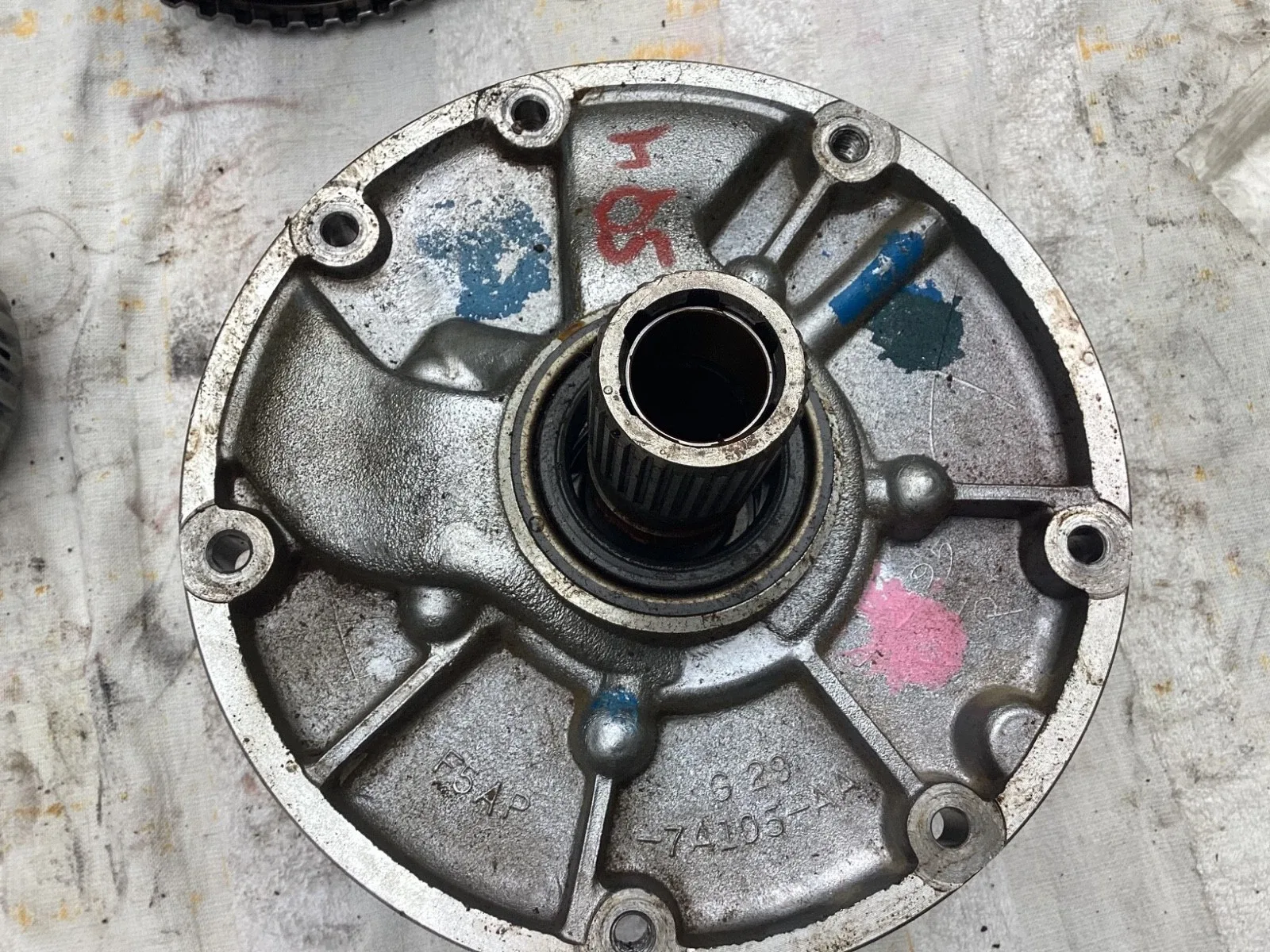 Ford AODE Front Pump F5AP-7A105-AA (Used)