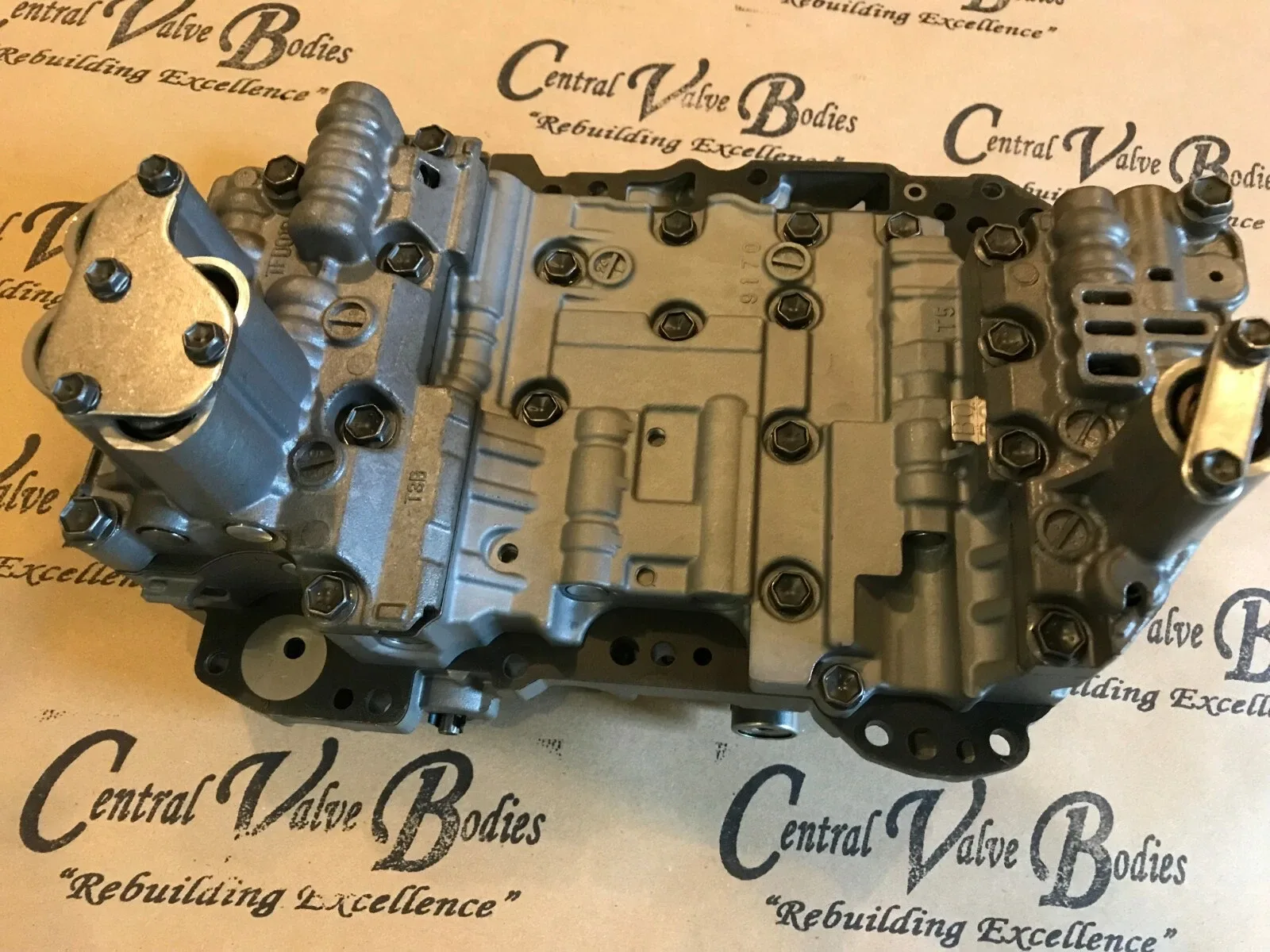 2005-Up TF60SN (09G) Rebuilt Valve Body with Solenoids AW-2990C image 2