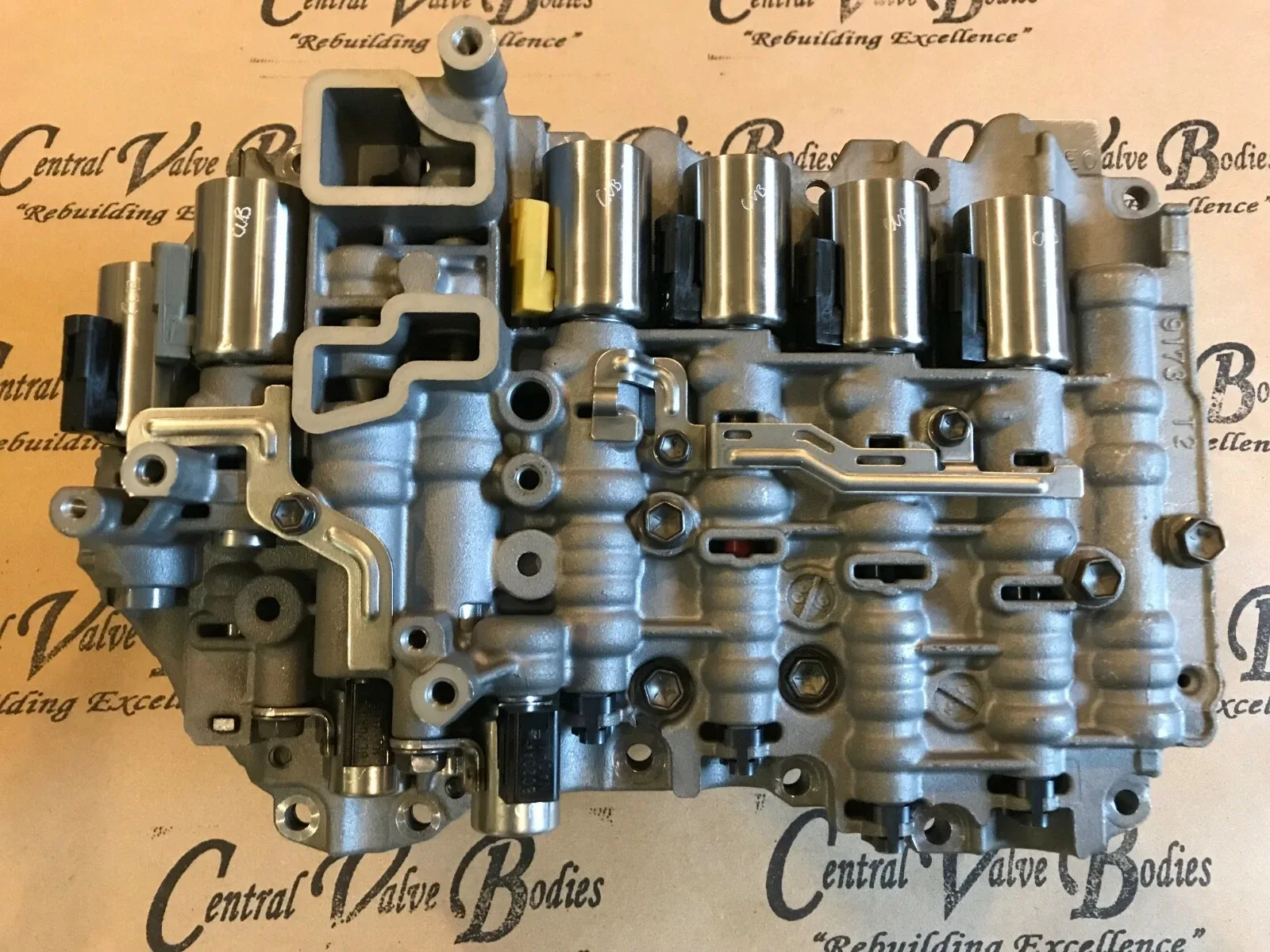 2005-Up TF60SN (09G) Rebuilt Valve Body with Solenoids AW-2990C
