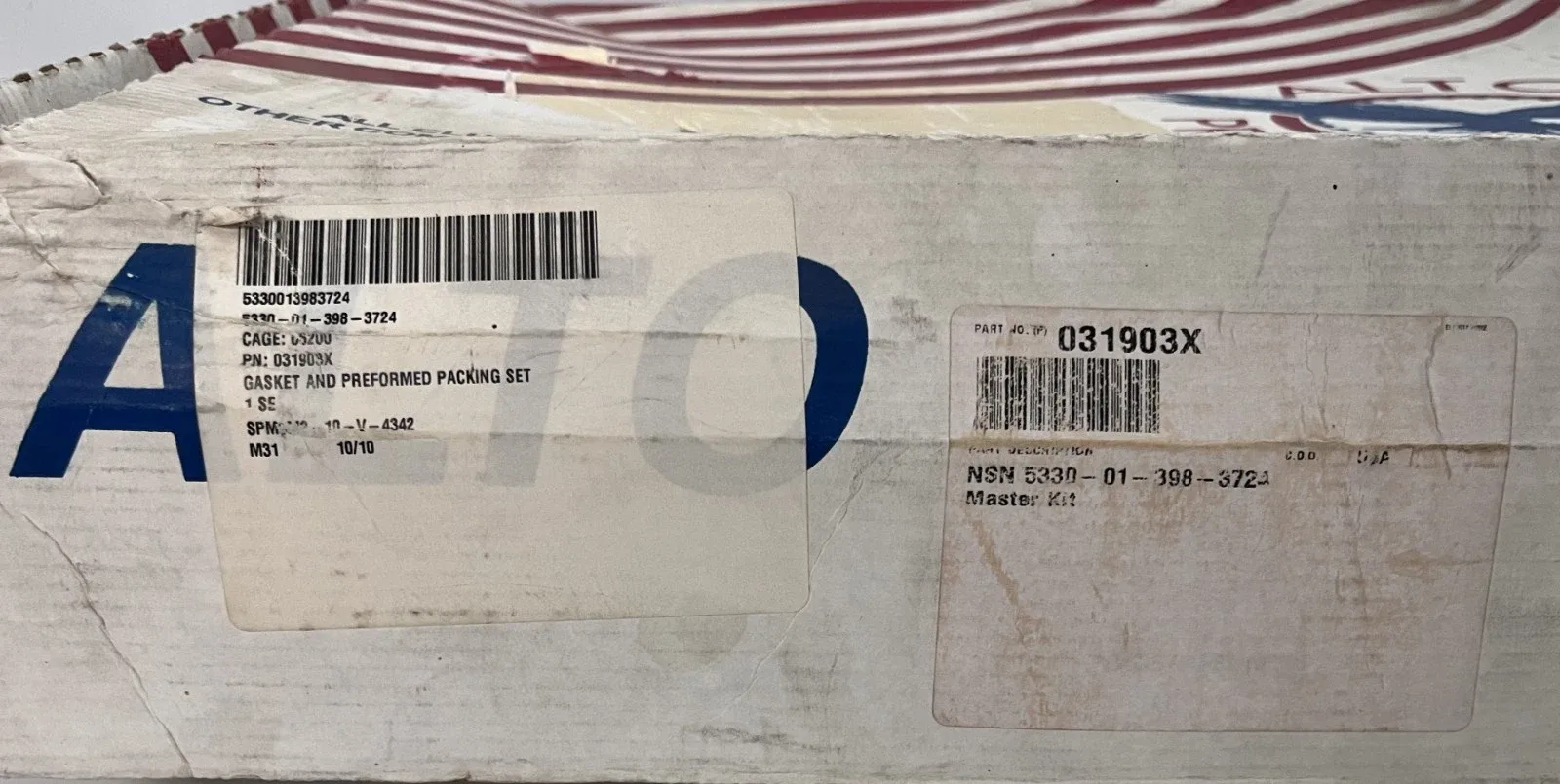 Alto Master Gasket Kit 5330-01-398-3724 image 3