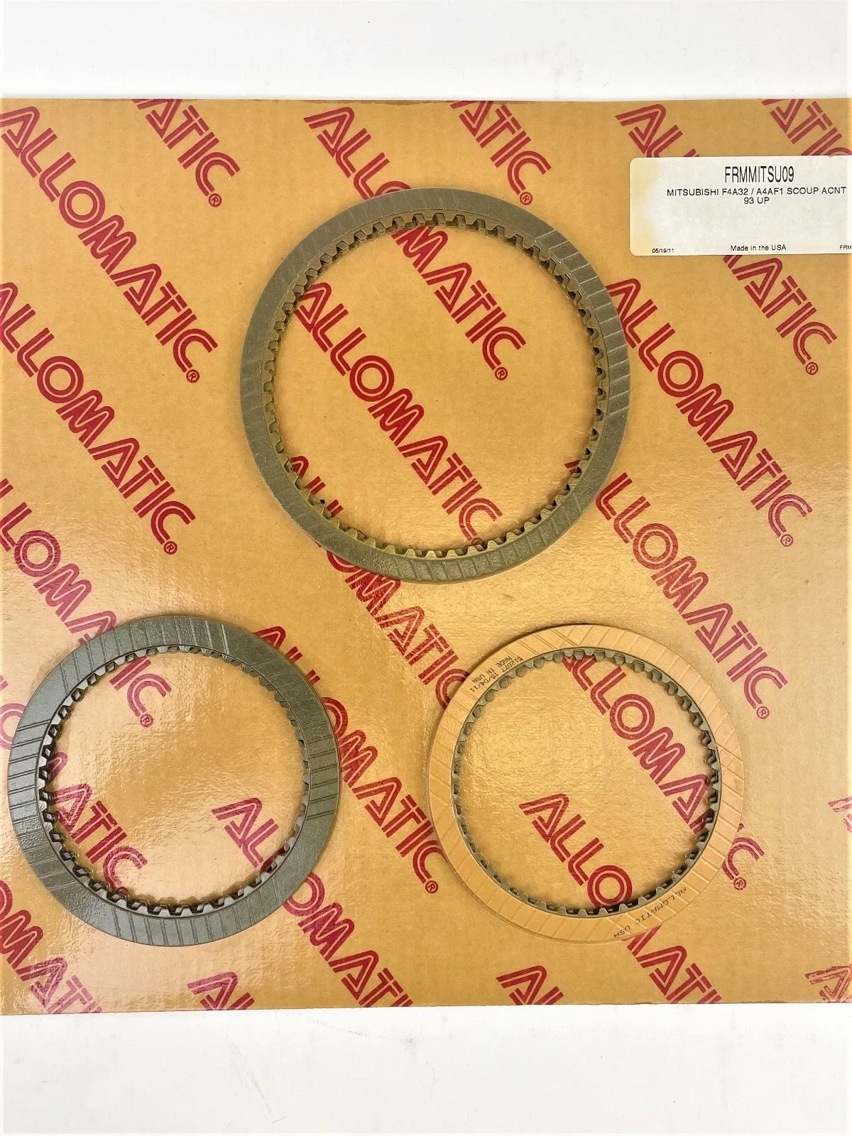 1993+ A4AF1 Transmission Rebuild Kit — TF42002L image 3