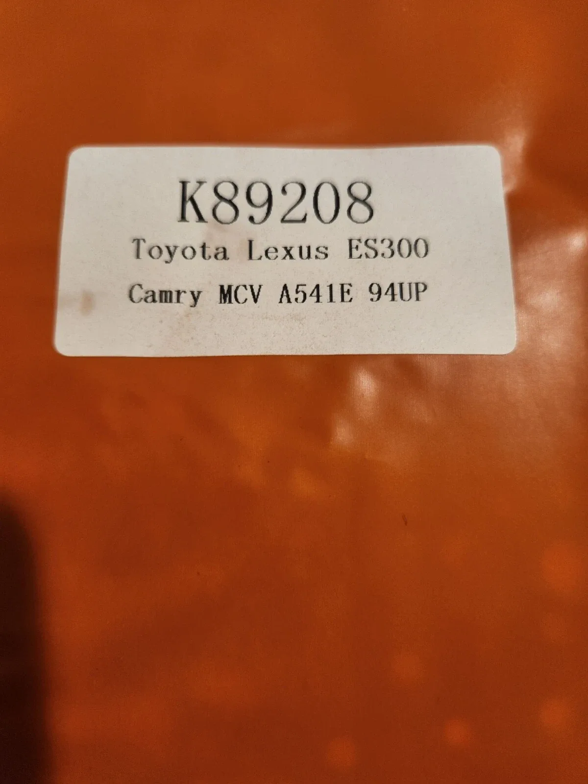 1994+ Toyota Camry, Lexus ES, Avalon, Sienna A541E Gasket Set – MPN 87002B image 3