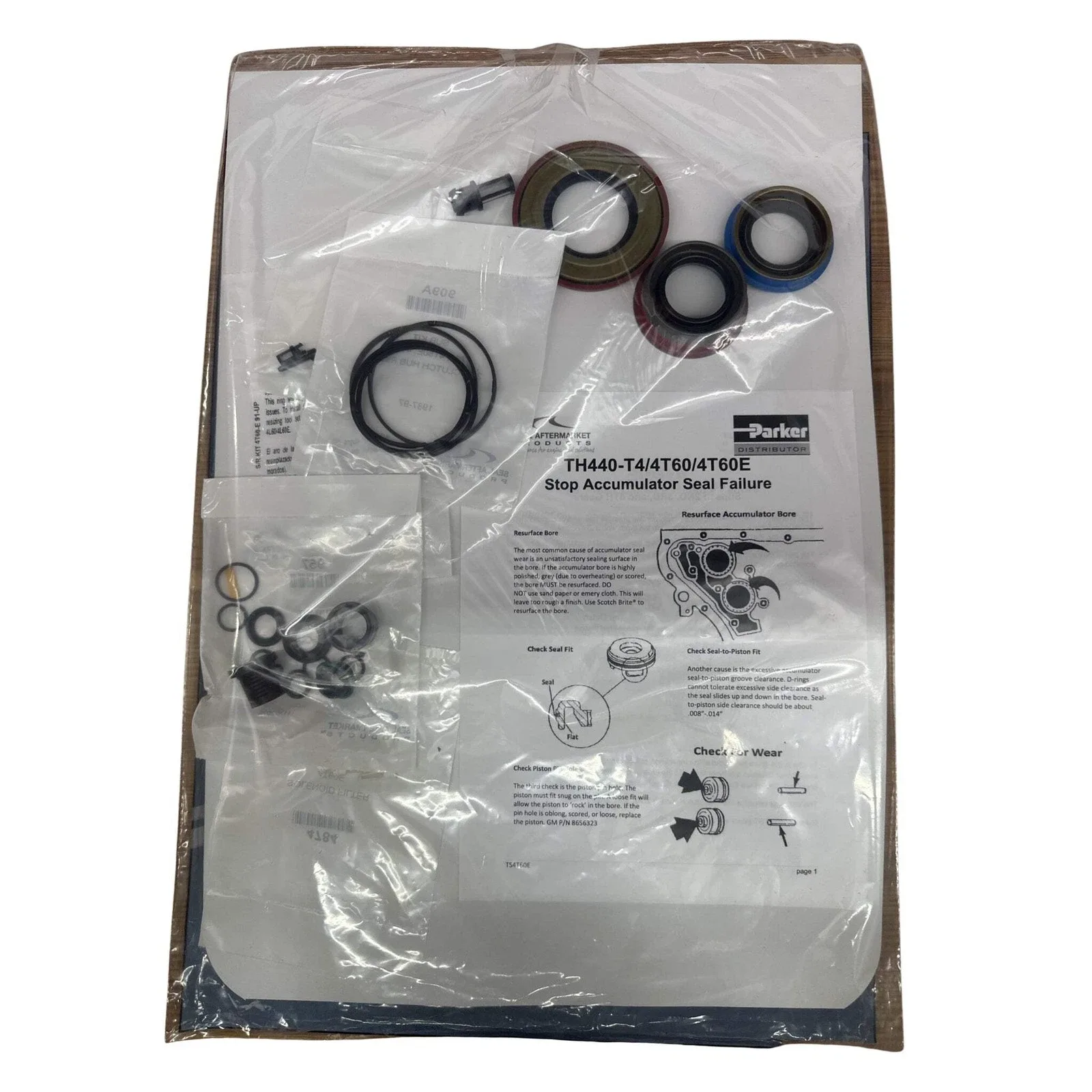 1991-1999 GM 4T60E Overhaul Kit (Gasket & Seal Set) S66900E image 2