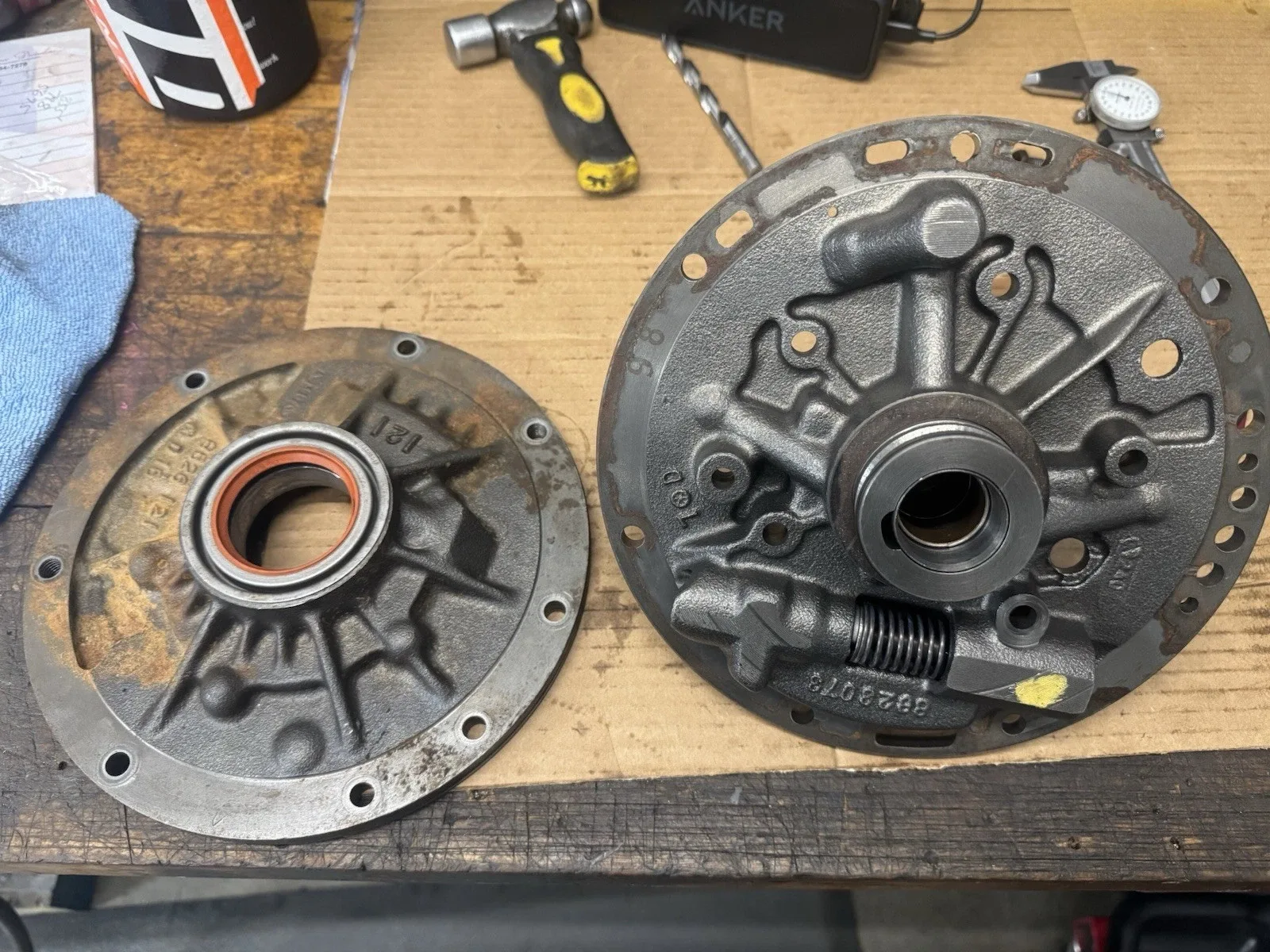 ACDelco Early Turbo 400 Oil Pump — 8-Bolt, 121 Body, 073 Stator