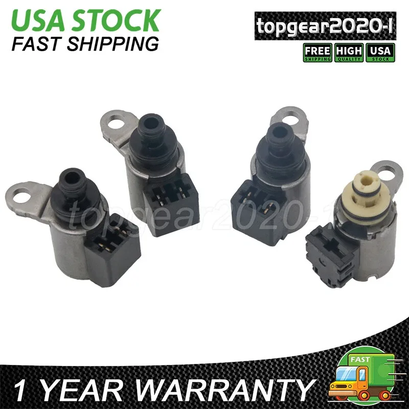 4pcs CVT Transmission Solenoid Kit JF011E/RE0F10A/F1CJA Fits Dodge Caliber 07-12 image 3