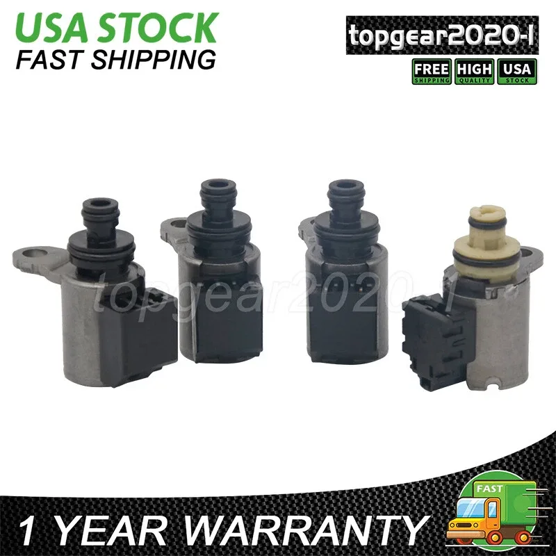 4pcs CVT Transmission Solenoid Kit JF011E/RE0F10A/F1CJA Fits Dodge Caliber 07-12 image 4