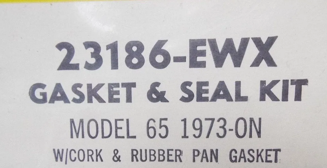 1973-1987 BorgWarner T-65 (65) Transmission Gasket Kit 23186-EWX image 2