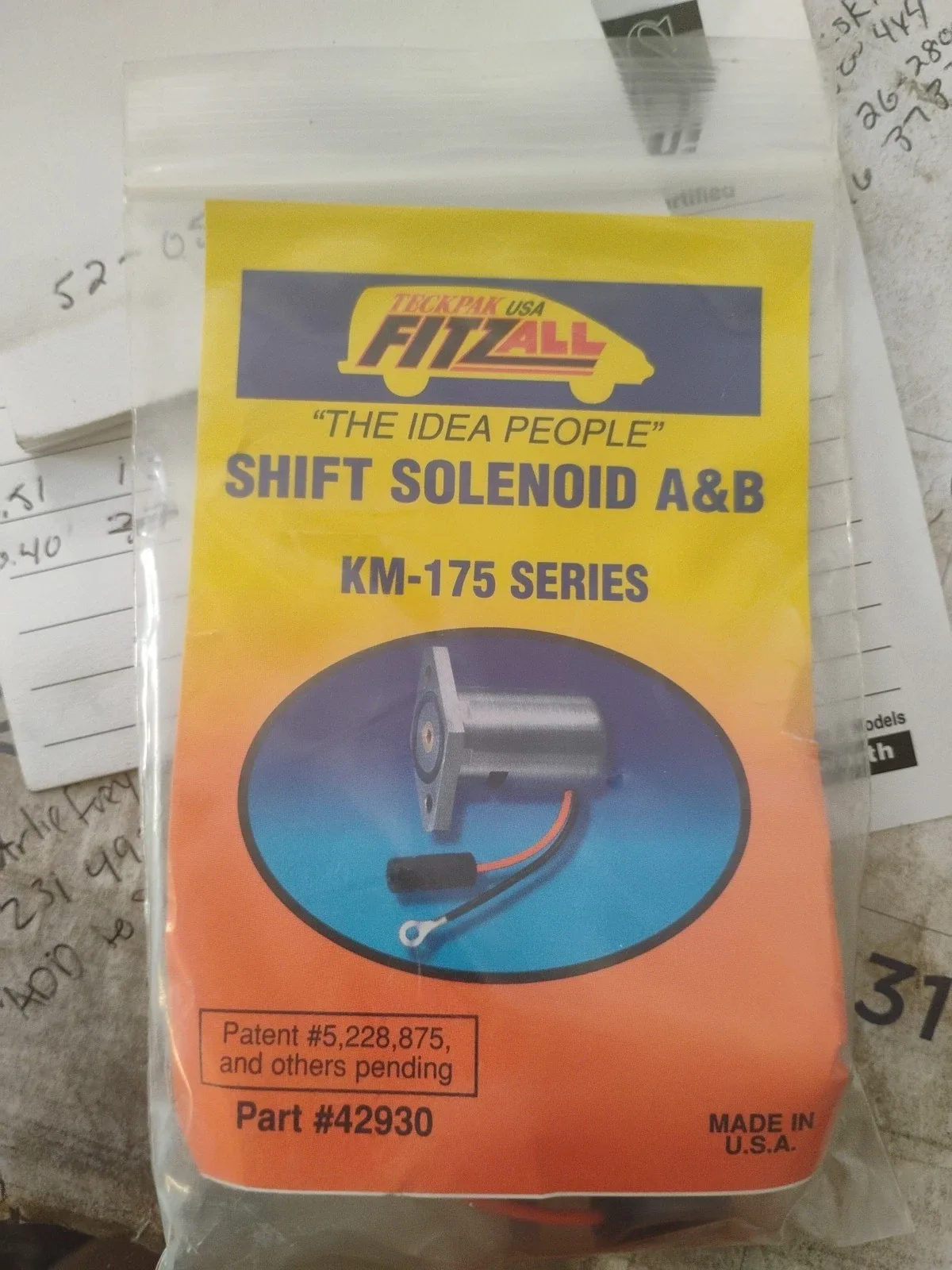 Teckpak Shift Solenoid for KM-175 Part 42930