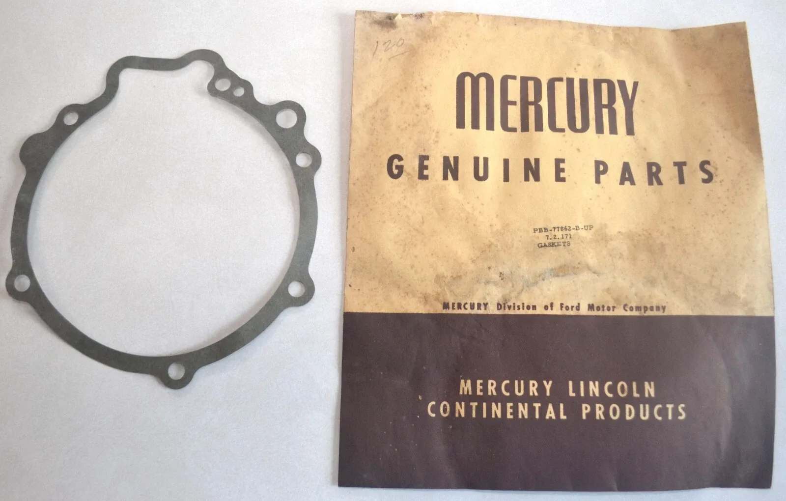 1959-1960 Ford Thunderbird Transmission Rear Oil Pump-to-Case Gasket image 4
